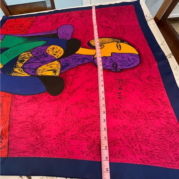 EUC PALOMA PICASSO Vintage Scarf - Picture 11 of 14